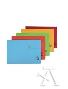 P 10 subcarpetas Fº bolsa y solapa 320g colores surtidos